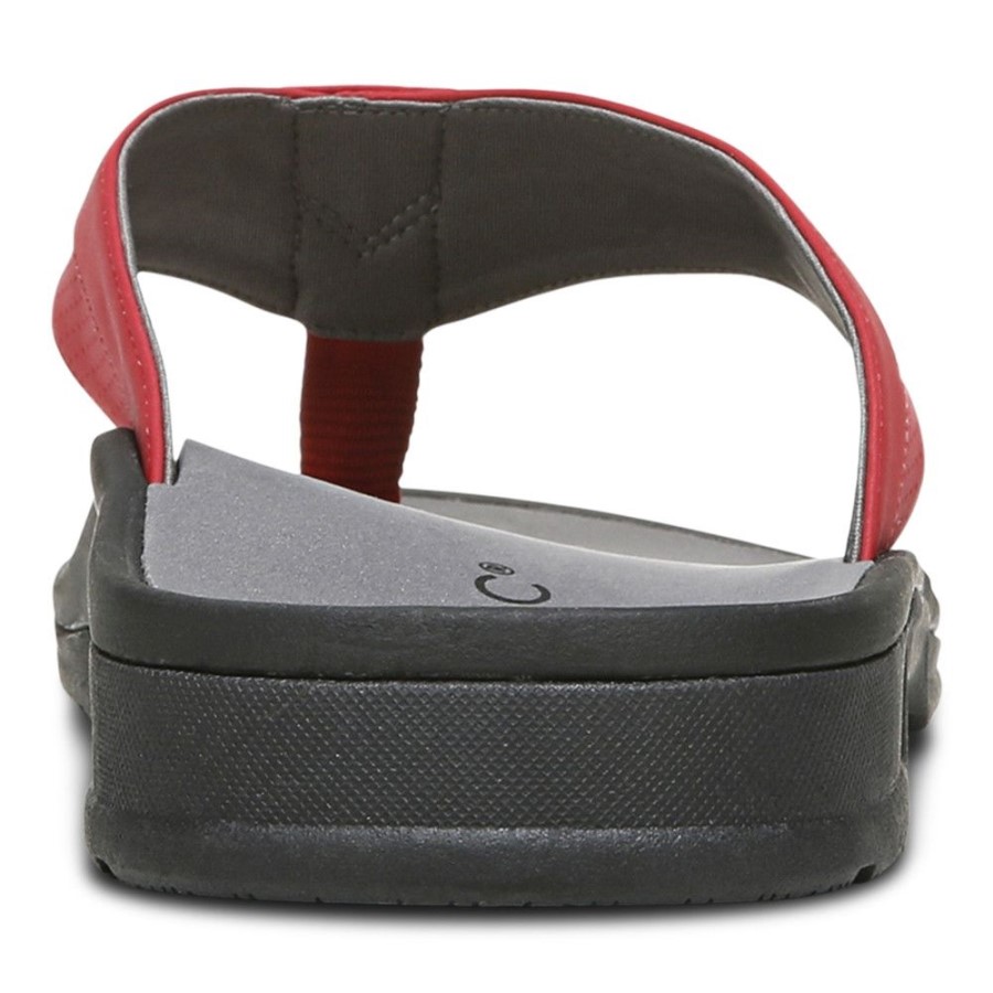 Sandália Vionic Red Wyatt Toe Post