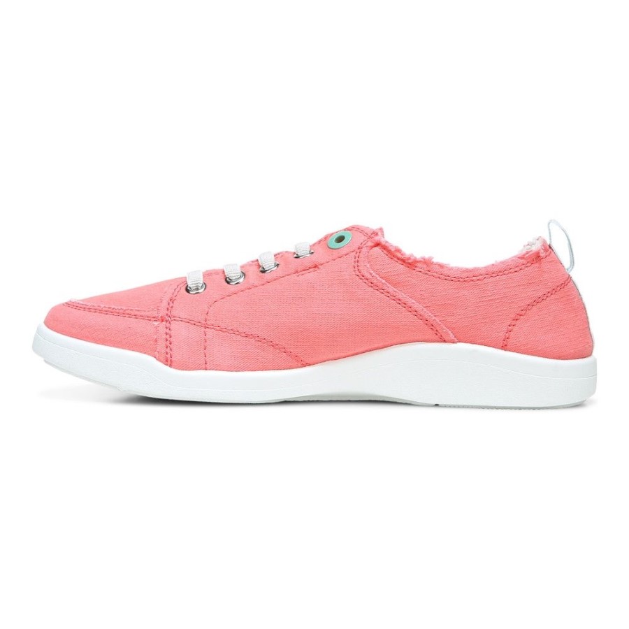 Tênis Casual Vionic Sea Coral Canvas Pismo