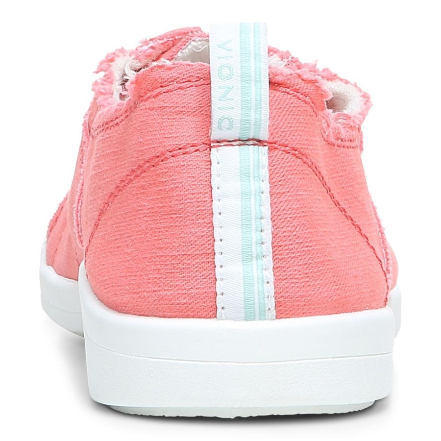 Tênis Casual Vionic Sea Coral Canvas Pismo