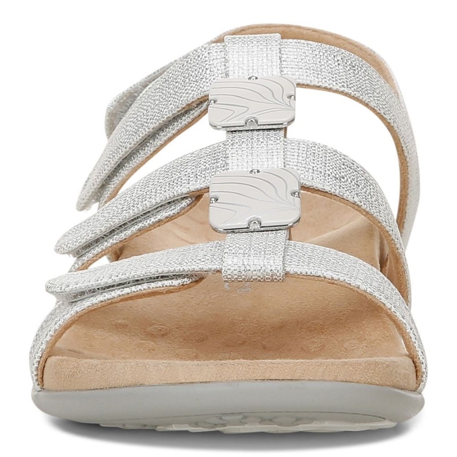 Sandália âmbar Prata Vionic