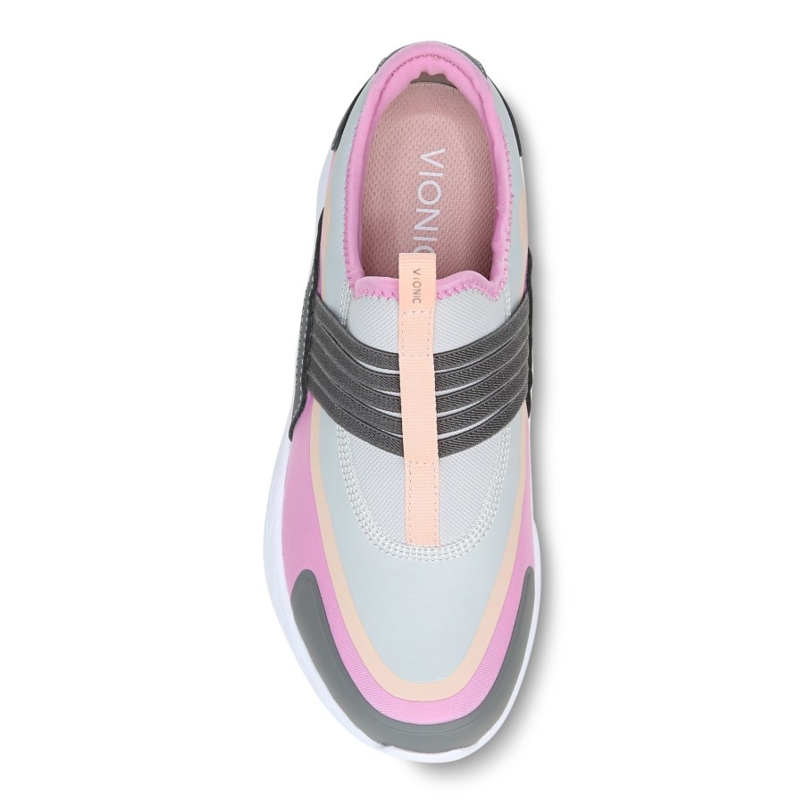 Vayda Slip On Trainer Cinza Vionic