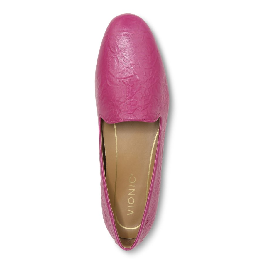 Couro Berry Vionic Willa Flat
