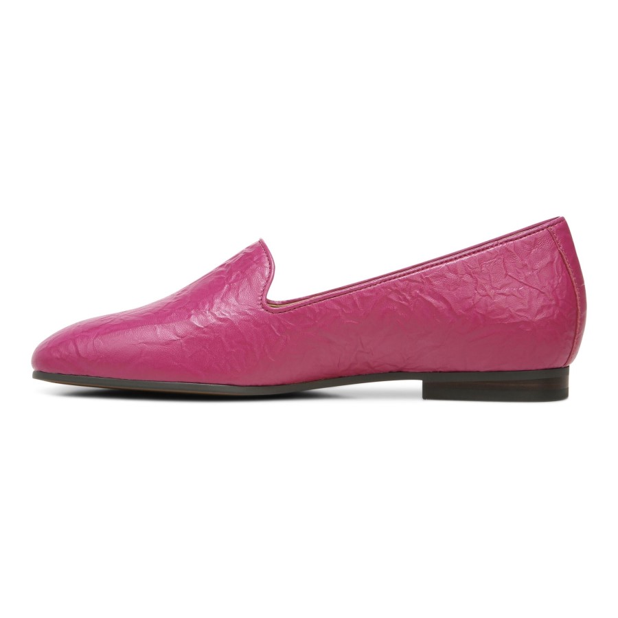 Couro Berry Vionic Willa Flat