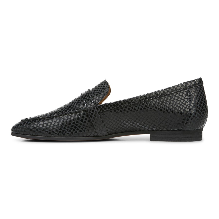 Zana Mocassim Liso Preto Vionic