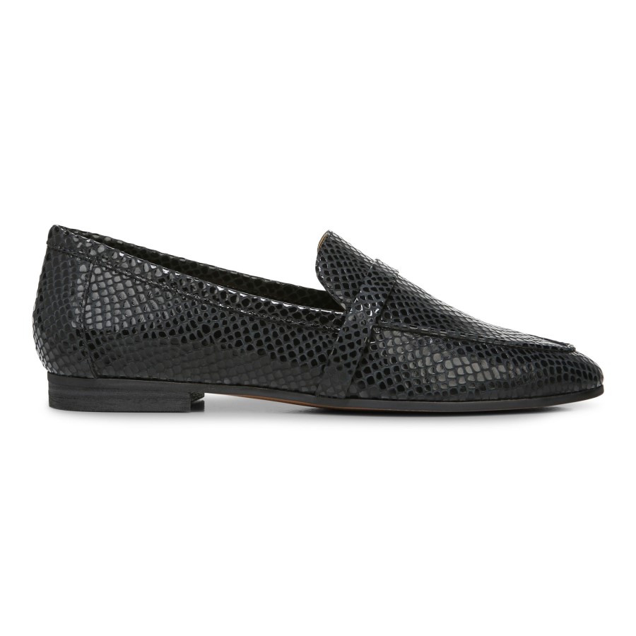Zana Mocassim Liso Preto Vionic