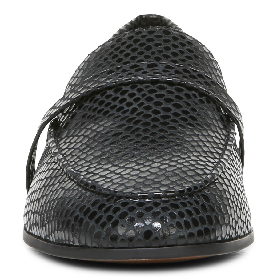 Zana Mocassim Liso Preto Vionic