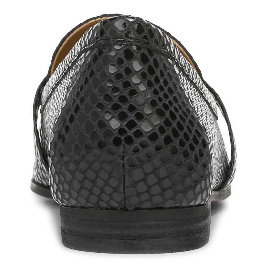 Zana Mocassim Liso Preto Vionic