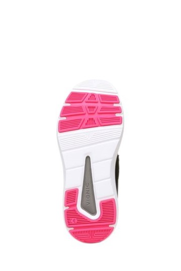 Tênis Preto Com Cadarço Vionic Ayse