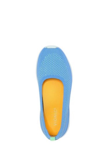 Vionic Blue Kallie Tênis De Tricô Slip On