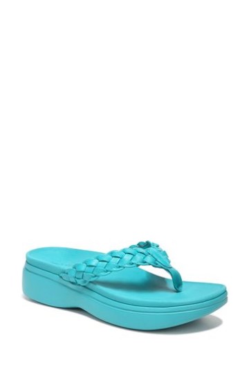 Sandália Tanga Kenji Azul Vionic