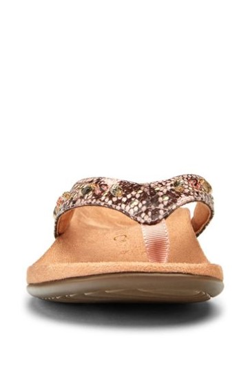 Vionic Camellia Blush Rosa Sandálias Lucia Toe Post