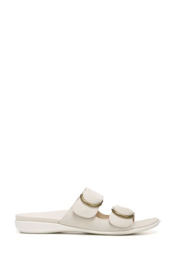 Sandália Corlee Slider Creme Vionic