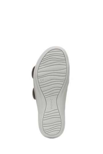 Sandália Deslizante Corlee Cinza Vionic