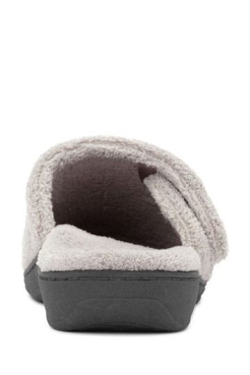 Pantufas Gemma Mule Cinza Vionic