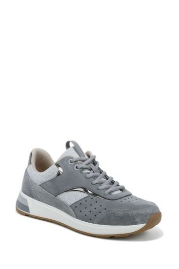 Tênis Vionic Grey Vapor/charcoal Nubuck Nova Com Cadarço