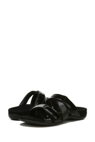 Vionic Hadlie Slides Pretos