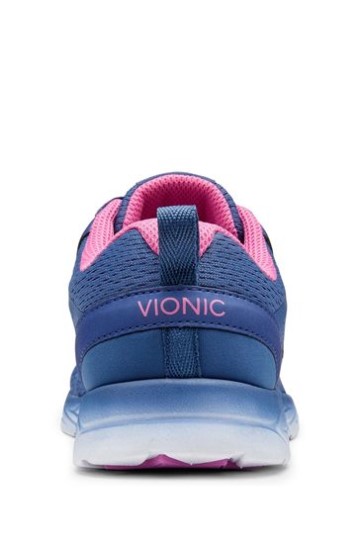 Tênis Vionic Indigo Blue Miles Com Cadarço