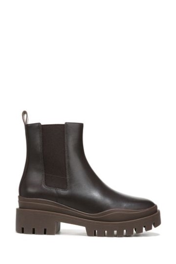 Bota Cano Médio De Couro Marrom Chocolate Vionic Karsen