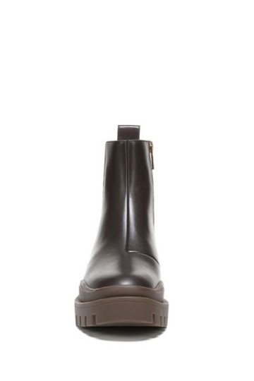 Bota Cano Médio De Couro Marrom Chocolate Vionic Karsen