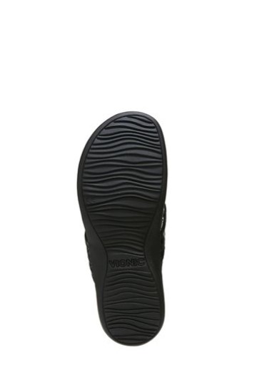 Sandália Tanga Preta Vionic Layne