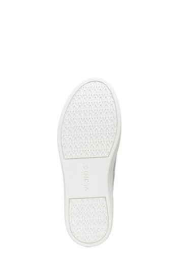 Tênis De Lona Branco Vionic Mylie Com Cadarço