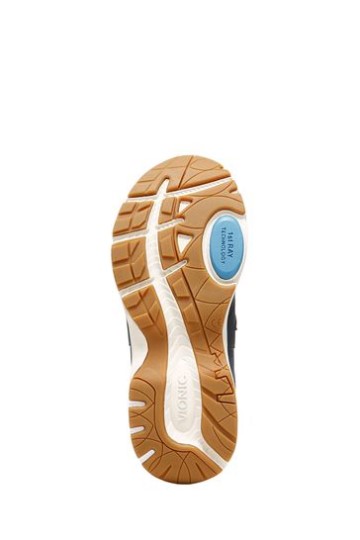 Tênis Azul Marinho Zanny Vionic Com Cadarço