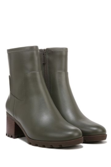 Bota Cano Médio Sintético Ronan Verde Oliva Com Stretch Vionic