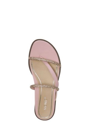 Sandálias De Slides De Prisma Laranja Vionic