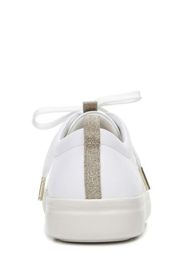 Sapato Branco Vionic Paisley Com Cadarço