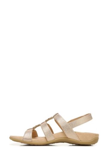 Sandálias De Tiras De Tornozelo âmbar Rosa Vionic