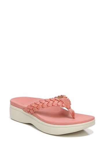 Sandália Tanga Vermelha Kenji Vionic