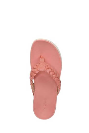 Sandália Tanga Vermelha Kenji Vionic