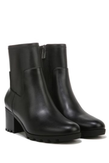 Bota Cano Médio Sintética Preta Vionic Ronan