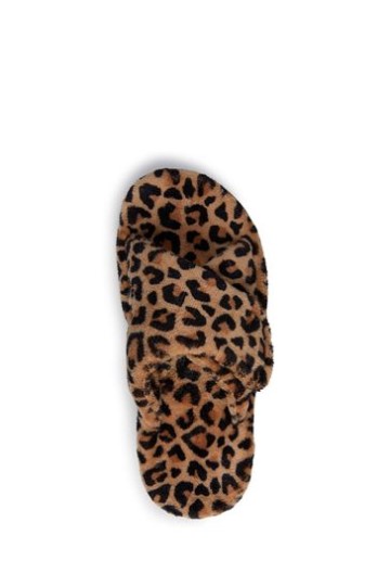 Chinelos Deslizantes Vionic Soft Natural Leopard Relax