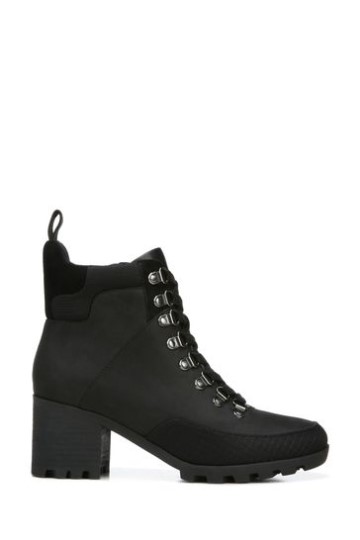 Bota Cano Médio Nobuck Preto Impermeável Vionic Spencer