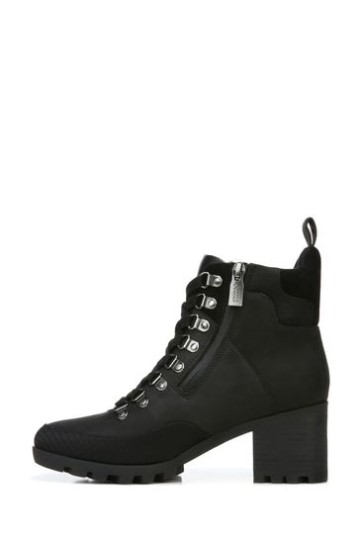 Bota Cano Médio Nobuck Preto Impermeável Vionic Spencer