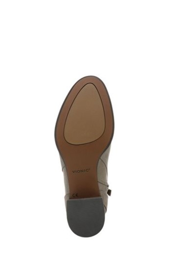 Bota Vionic Stone Cinza Nubuck Sienna Impermeável