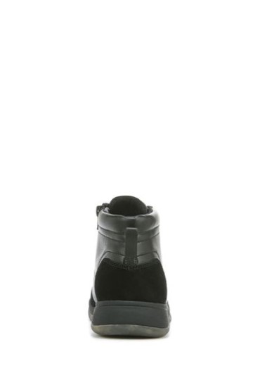 Vionic Whitley Cano Alto Chukka De Couro Preto