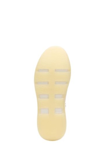 Vionic Whitley Creme Sêmola Couro Chukka Cano Alto