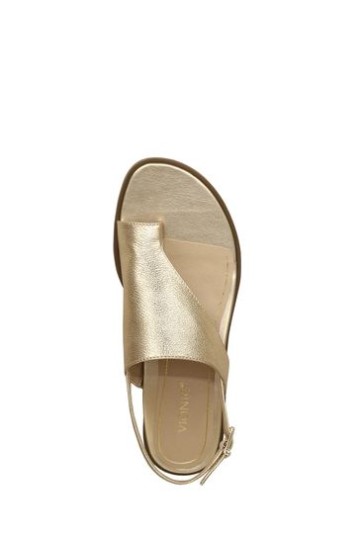 Sandália Amarela Vionic Com Tira No Tornozelo